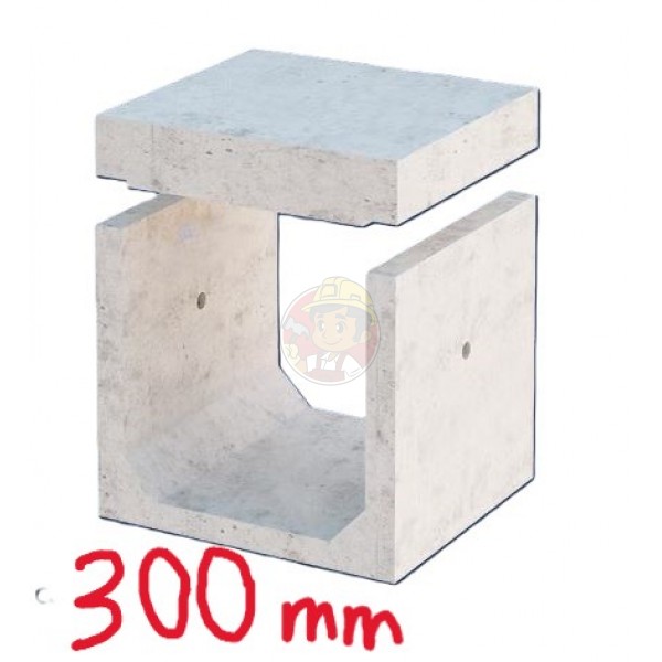 BOX CULVERT 300 X 300 MM (WITHOUT DWF) 